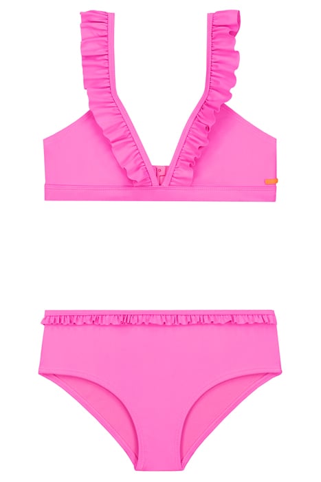 GIRLS BELLA HIPSTER BIKINI SET AZALEA PINK 1