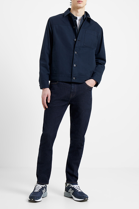 RELAXED INTERPEACH JACKET BLUE 2