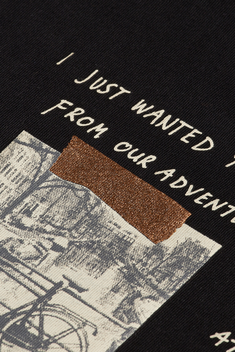 DEAR AMSTERDAM RELAXED FIT T-SHIRT EVENING BLACK 7