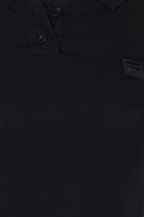 CORA POLO DRESS BLACK 3
