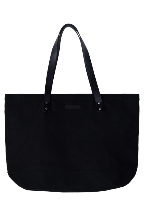CANVAS TOTE BLACK 2