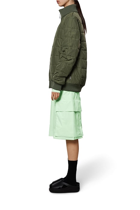 UNISEX LINER HIGH NECK JACKET W1T1 EVERGREEN 7