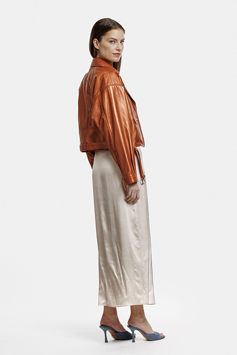 MELISSA JACKET APRICOT CRUSH METALIC 3
