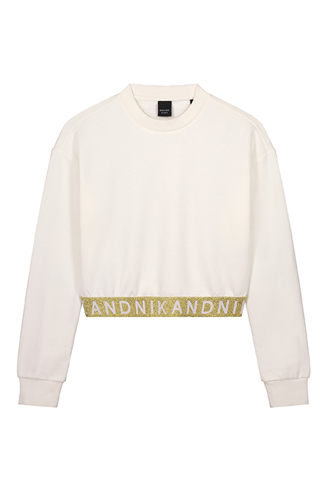 LUREX SWEATER OFF WHITE 1