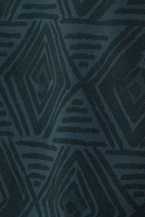 POLO PIQUE ALLOVER PRINTED STRETCH NIGHT 7