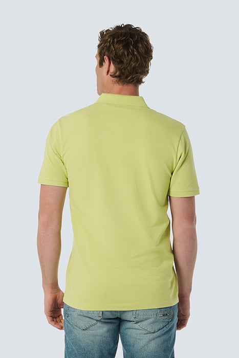 POLO PIQUE GARMENT DYED LIME 2