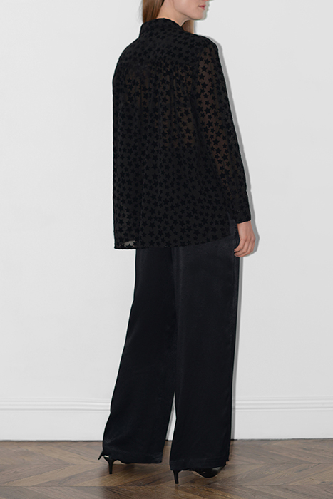 NOVELTY STAR LS SHIRT BLACK 2