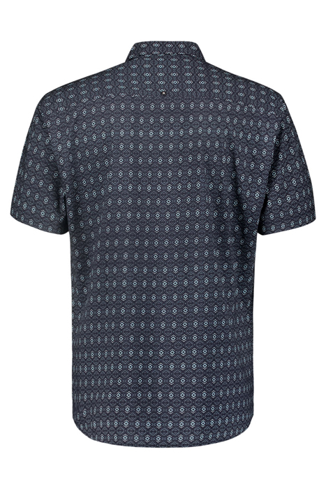 SHIRT SHORT SLEEVE RESORT COLLAR ALLOVER PRINTED NIGHT 5