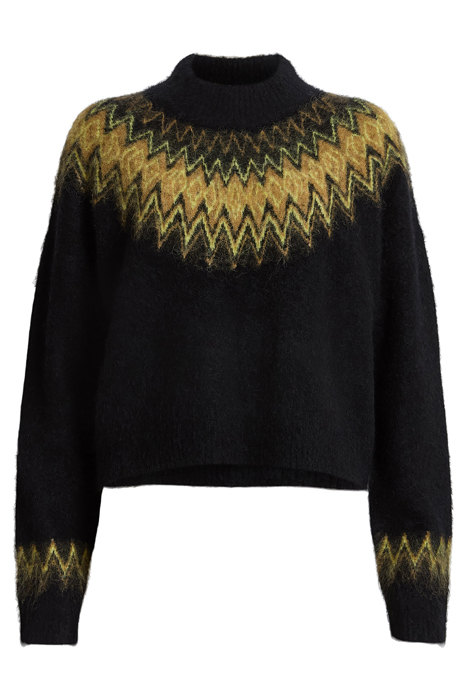 CLYDE FUNNEL NECK BLACK 4