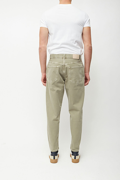 MILITARY DENIM TROUSER GREEN 2