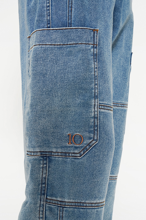 SOFT DENIM WORKWEAR PANTS NIGHT SKY 7