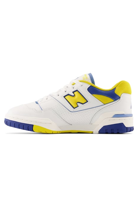 BB550NCG SNEAKERS IN WHITE & YELLOW 6