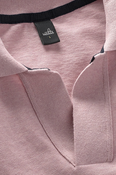 RICE | RETRO POLOSHIRT SILVER PINK 2