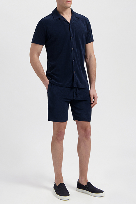 DAY | TOWELLING SHORTS NAVY BLUE 3