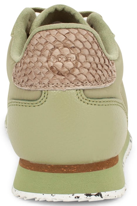 NORA III LEATHER DUSTY OLIVE 4