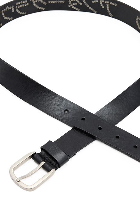 UNDERGRUND STUD BELT BLACK/DULL NICKEL 10