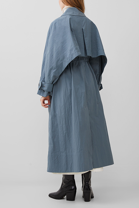 FRENCH CONNECTION ILENA TRENCH COAT STORMY WEATHER 3