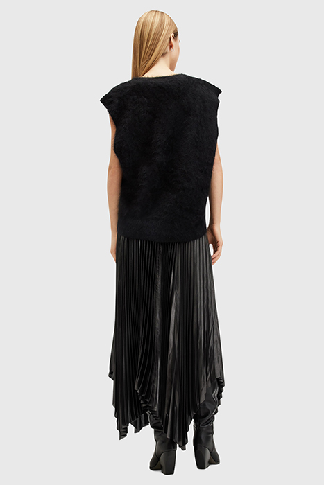 PHIA METALLIC SKIRT METALLIC GREY 4