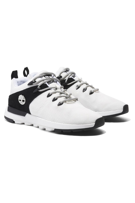 SPRINT TREKKER LOW LACE UP SNEAKER WHITE KNIT 2
