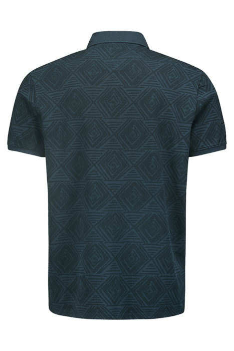 POLO PIQUE ALLOVER PRINTED STRETCH NIGHT 5