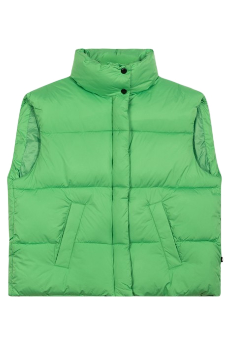 PADDED VEST APPLE GREEN 4