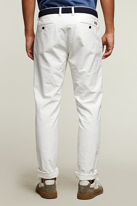 SLIM FIT COTTON CHINO FOAM BEIGE 2