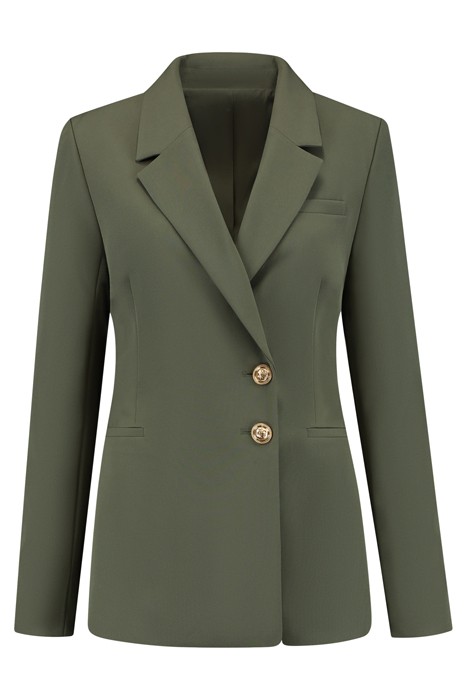 AVRIL BLAZER GREY GREEN 1