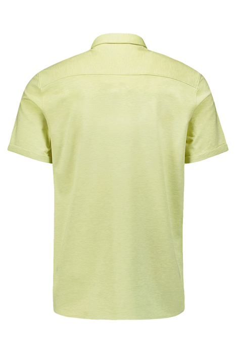 SHIRT SHORT SLEEVE JERSEY STRETCH MELANGE LIME 5