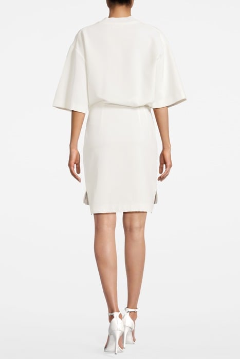 ROSE PRINT CADY DRESS WHITE 2