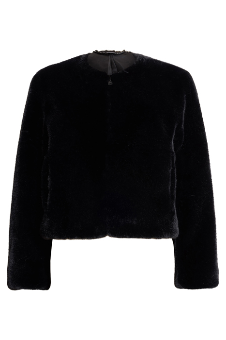FLORENCE FUR COAT BLACK 4