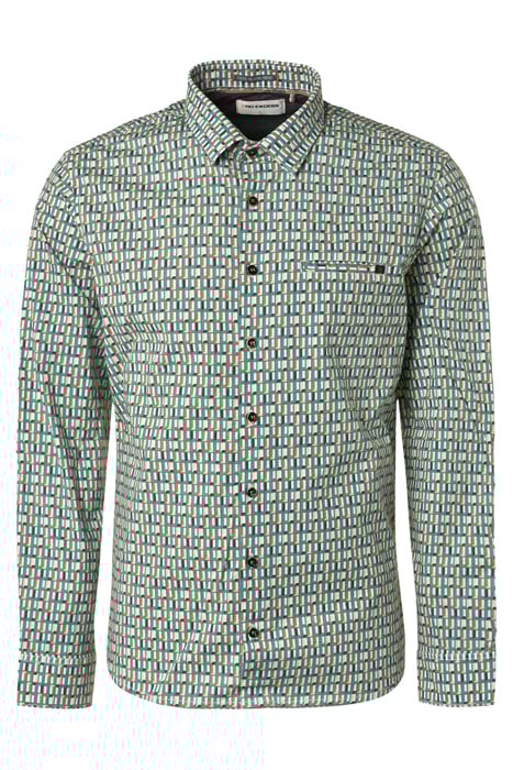 SHIRT STRETCH ALLOVER PRINTED ZINC 4