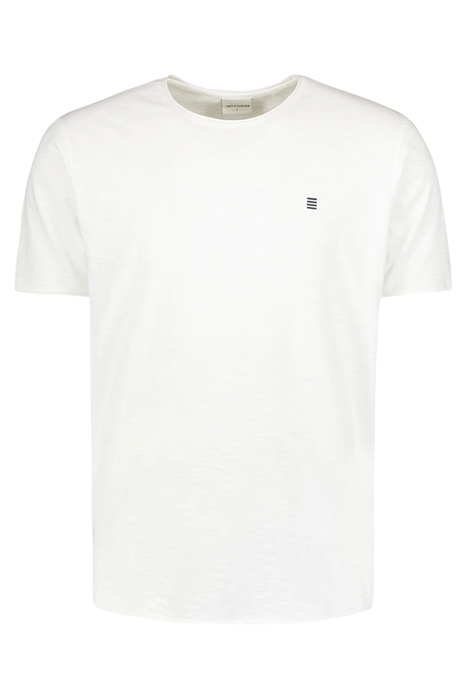 T-SHIRT CREWNECK SLUB WHITE 4