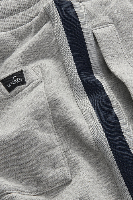 TROY | SWEATSHORTS LIGHT GREY MELANGE 2