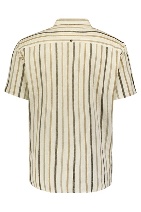 SHIRT SHORT SLEEVE 3 COLOURED STRIPES CEMENT 5