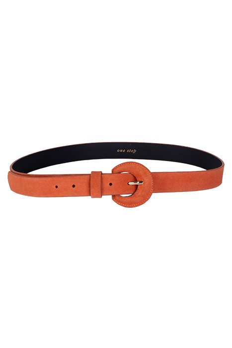 ANDREW - NASTURTIUM BELT IN CERTIFIED SUEDE LEATHER 2
