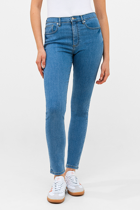 SOFT STRETCH SKINNY HIGH RISE BLUE 1