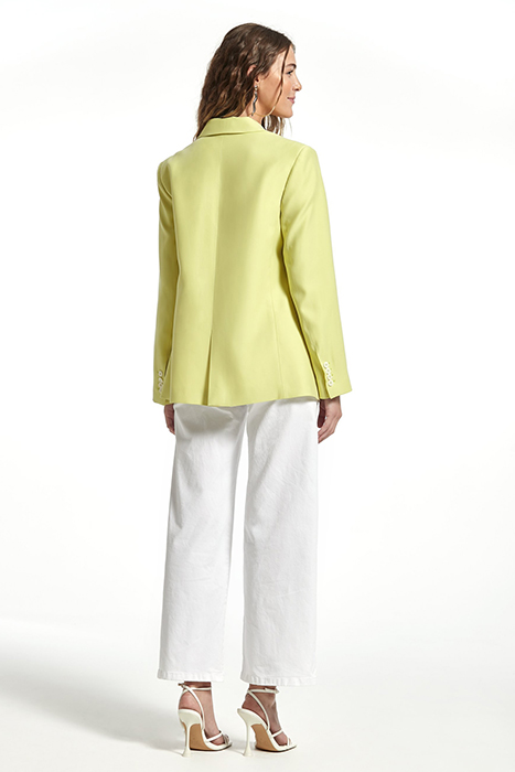 VISCOSE TWILL OMAN JACKET LIME 2