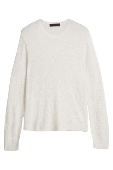 RALEIGH REGULAR FIT LONG SLV CREWNECK PU MILK 2