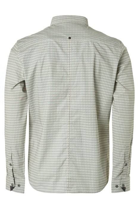 SHIRT STRETCH ALLOVER PRINTED DARK STEEL 5