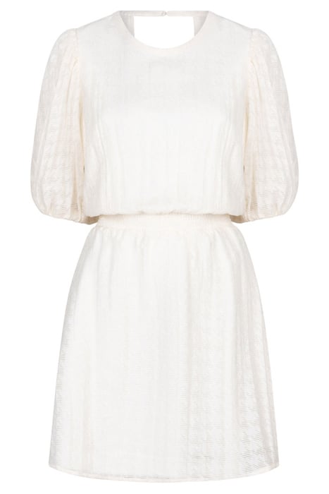 DAFFODIL BACK DETAIL DRESS BUTTER CREAM 3