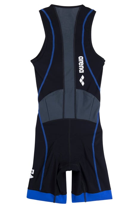 W TRISUIT ST 2.0 FRONT ZIP BLACK/ROYAL 2