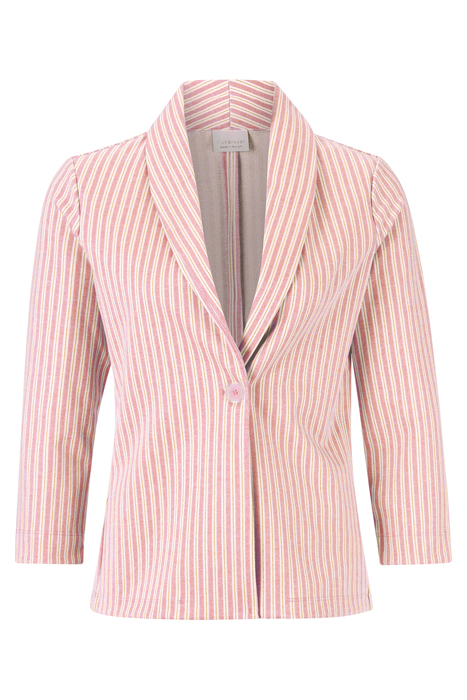 STRIPED JACQUARD BLAZER GRS ROSE QUARTZ 3