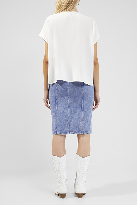 CREPE LIGHT SSLV VNCK TOP WHITE 2