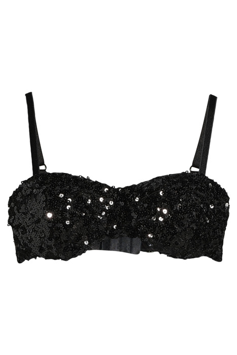 BRA WITH SEQUINS BLACK 3
