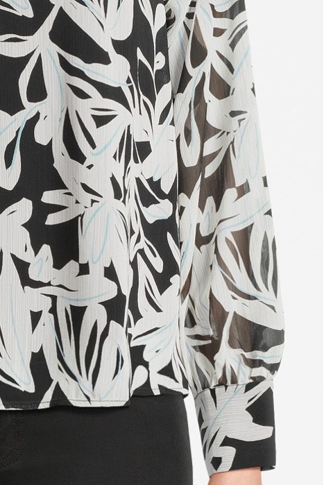 S.OLIVER BLOUSES GREY/BLACK 4