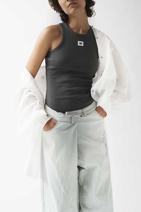 CROSS DENIM PANTS SEA FOAM 7