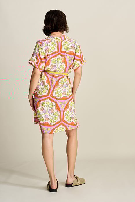 DRESS - MARRAKESH SUMMER ORANGE 2