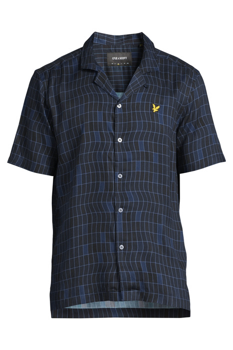 POOL PRINT SHIRT DARK NAVY 3