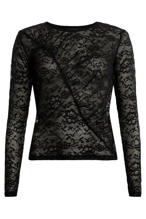 EDANA LACE LS TOP BLACK 4
