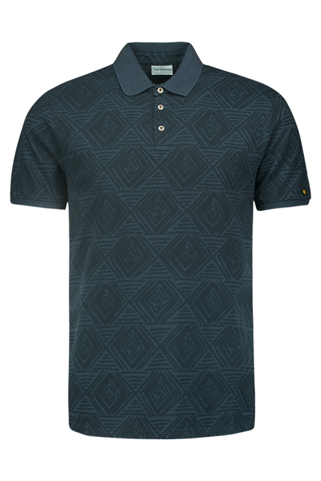 POLO PIQUE ALLOVER PRINTED STRETCH NIGHT 4